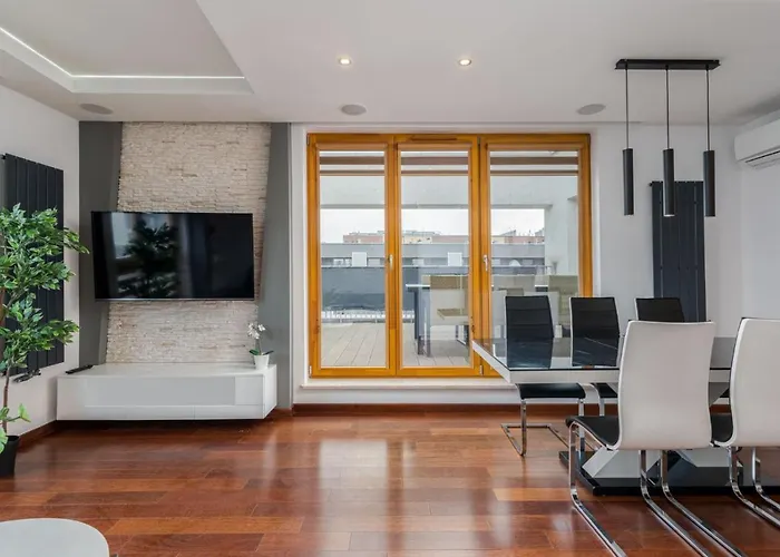 شقة Superior With Terrace & Free Parking